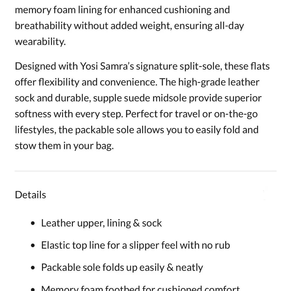 Yosi Samra Light Beige and Lime Ballet Flats - Picture 8 of 9